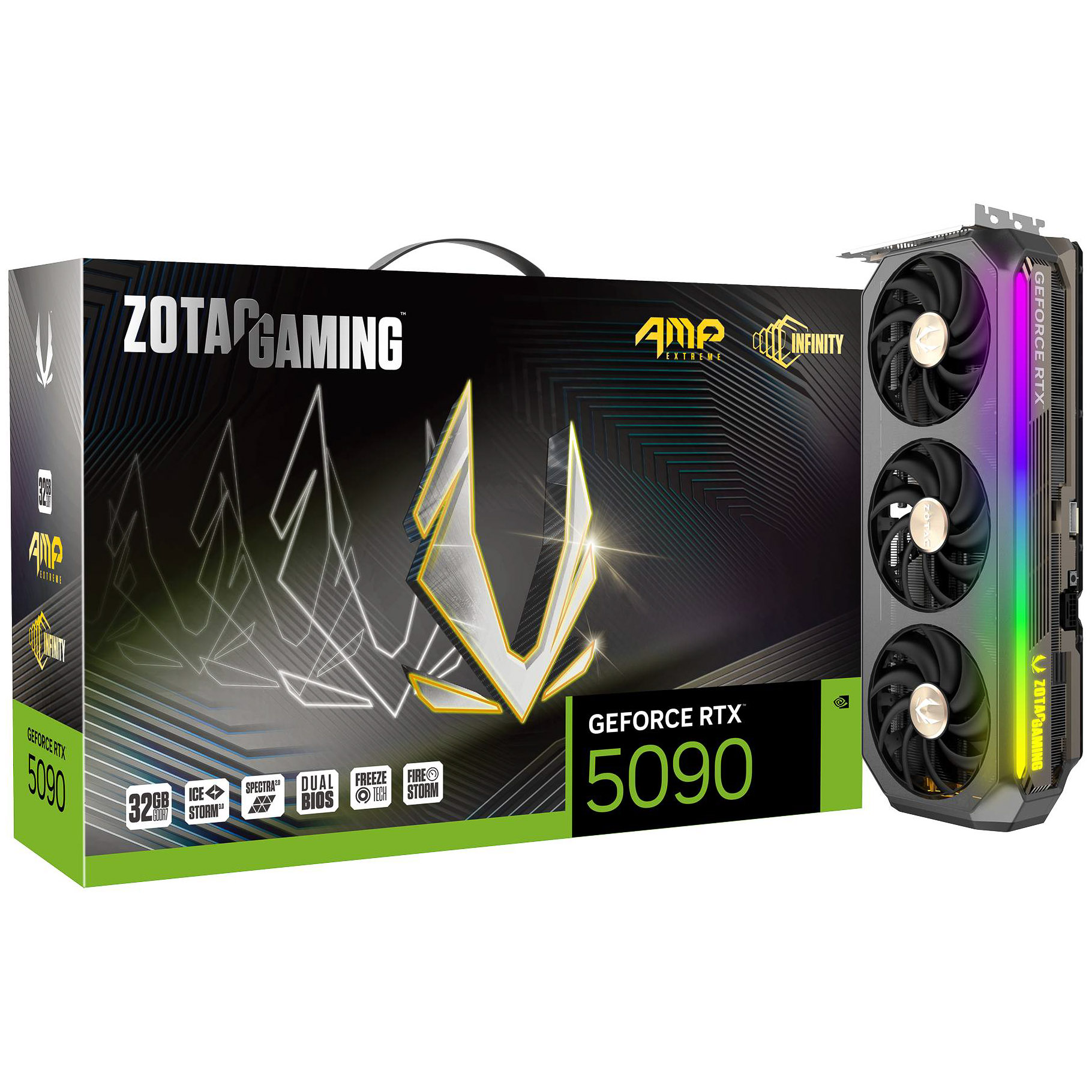 ZOTAC GAMING GeForce RTX 5090 AMP Extreme INFINITY, 32768 MB GDDR7