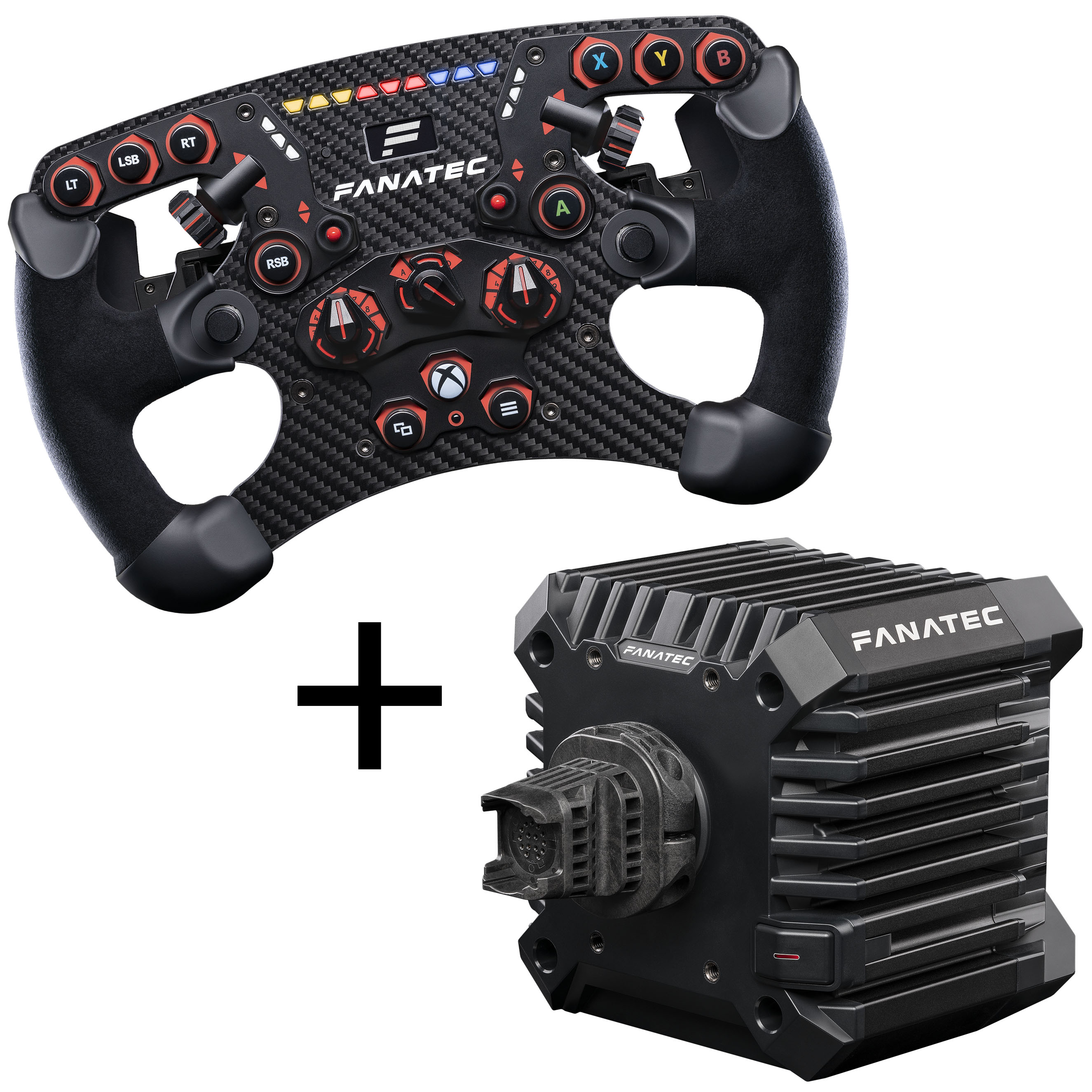 Fanatec ClubSport Steering Wheel Formula V2.5 X + CSL DD QR2 Fanatec ClubSport Steering Wheel Formula V2.5 X + CSL DD QR2