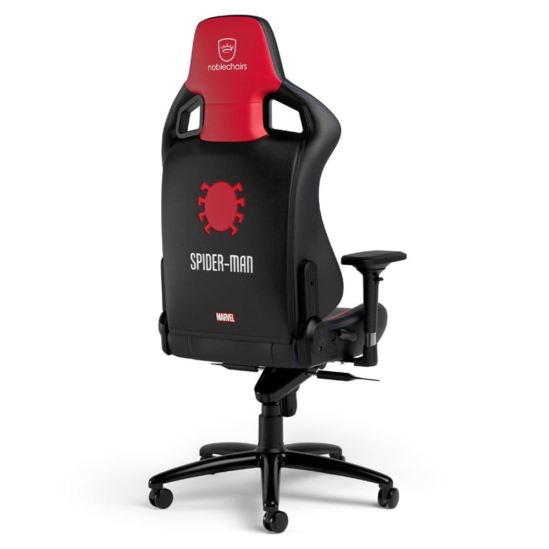 Das Bild zeigt den noblechairs EPIC Gaming Stuhl - Spider-Man Edition.