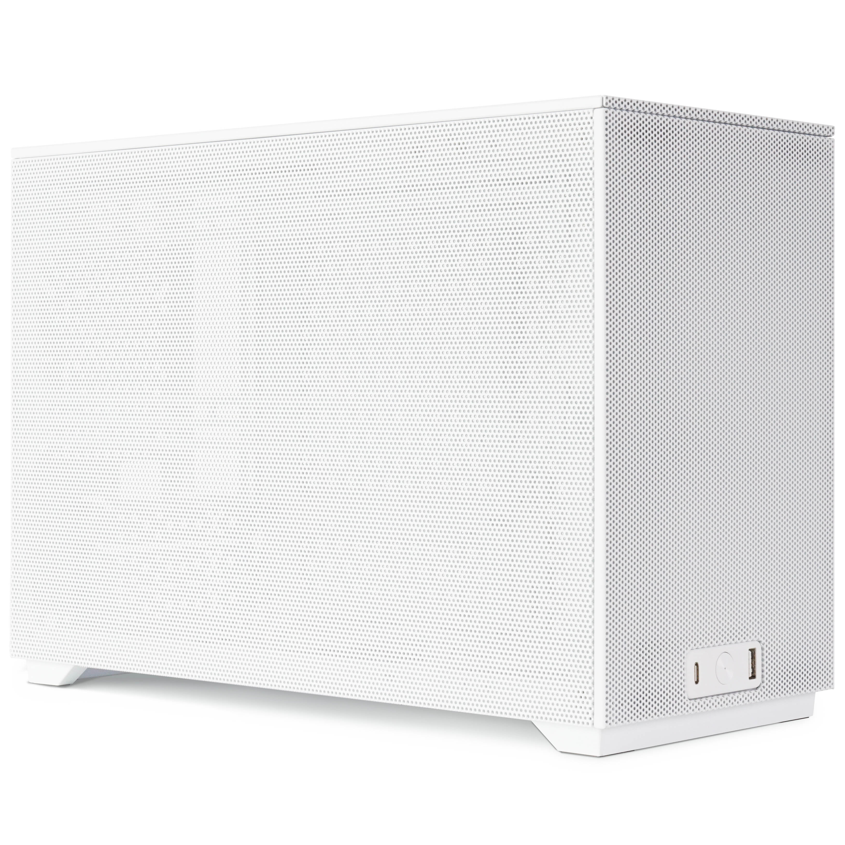 SSUPD Meshroom D PC Case, Mini Case, ATX - White