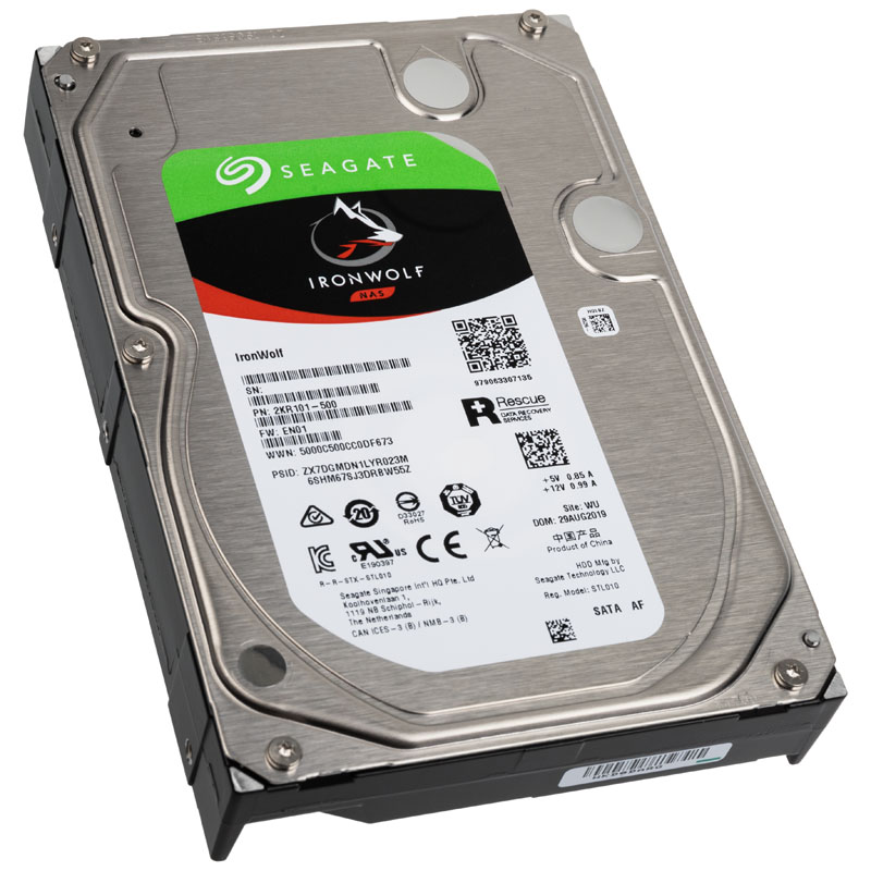 Seagate IronWolf NAS HDD, SATA 6G, 7200 U/min, 3,5 Zoll - 8 TB Seagate IronWolf NAS HDD, SATA 6G, 7200 U/min, 3,5 Zoll - 8 TB