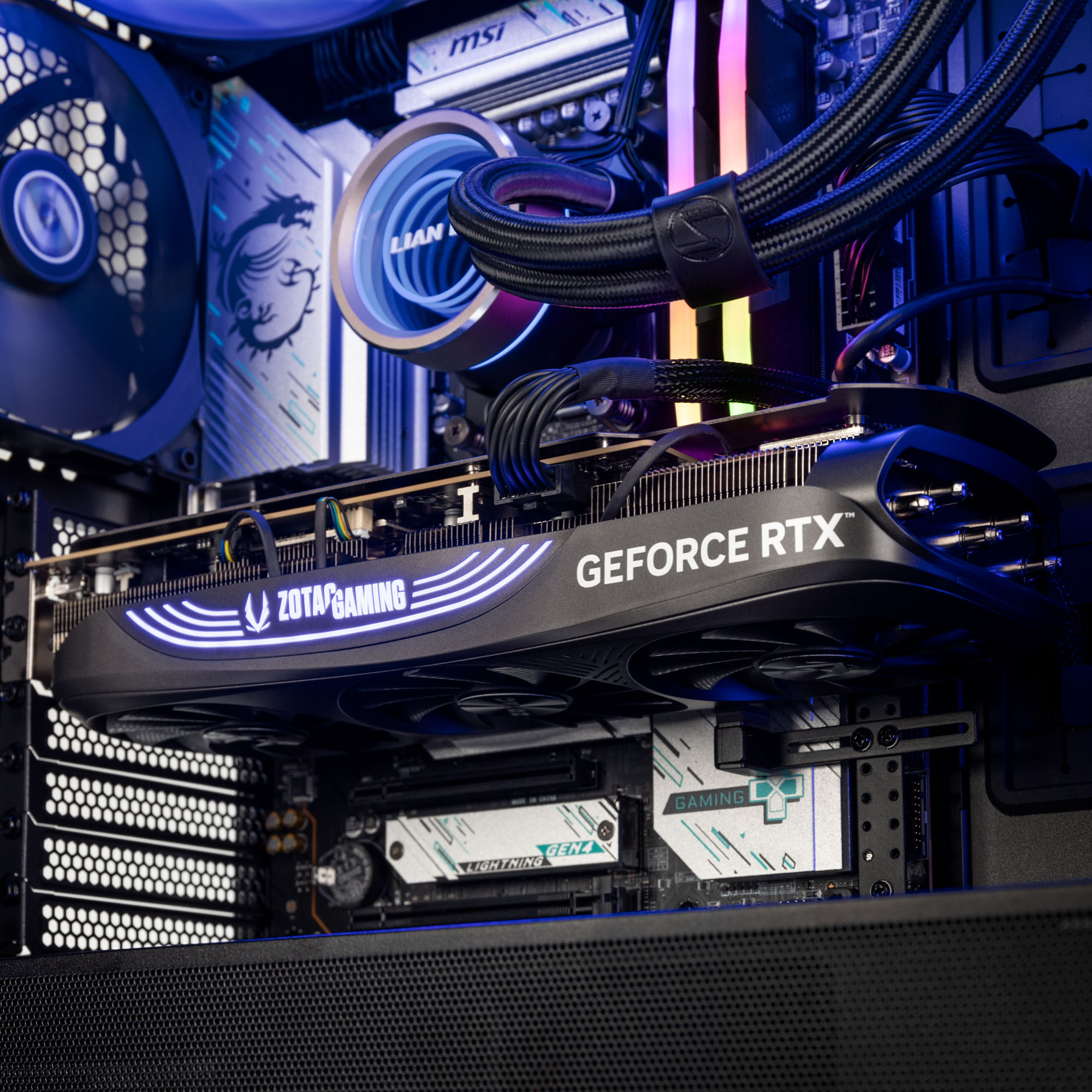King Mod Systems Fertig-PC Obsidian