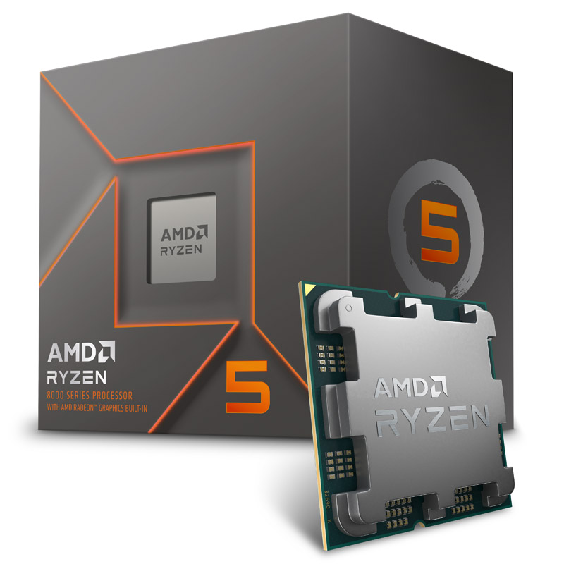 CPU AMD Ryzen5 8500G BOX AMD Ryzen 5 8500G 6-Core to 5.0Ghz Processor | CPU Solutions