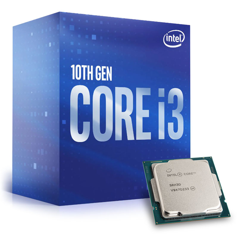 Intel Core i3-10100 3,60 GHz (Comet Lake) Sockel 1200 - boxed Intel Core i3-10100 3,60 GHz (Comet Lake) Sockel 1200 - boxed