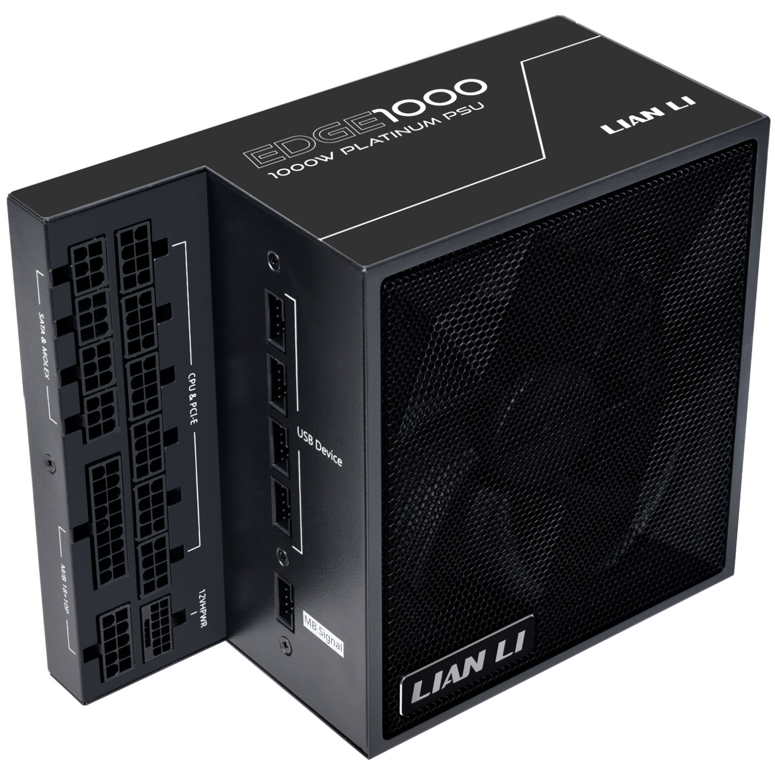 Lian Li EDGE EG1000 80 PLUS Platinum Netzteil, PCIe 5.1, ATX 3.1 - 1000 ...