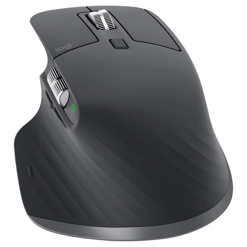 Logitech MX Master 3S Graphite, kabellose Maus, Logi Bolt, USB 