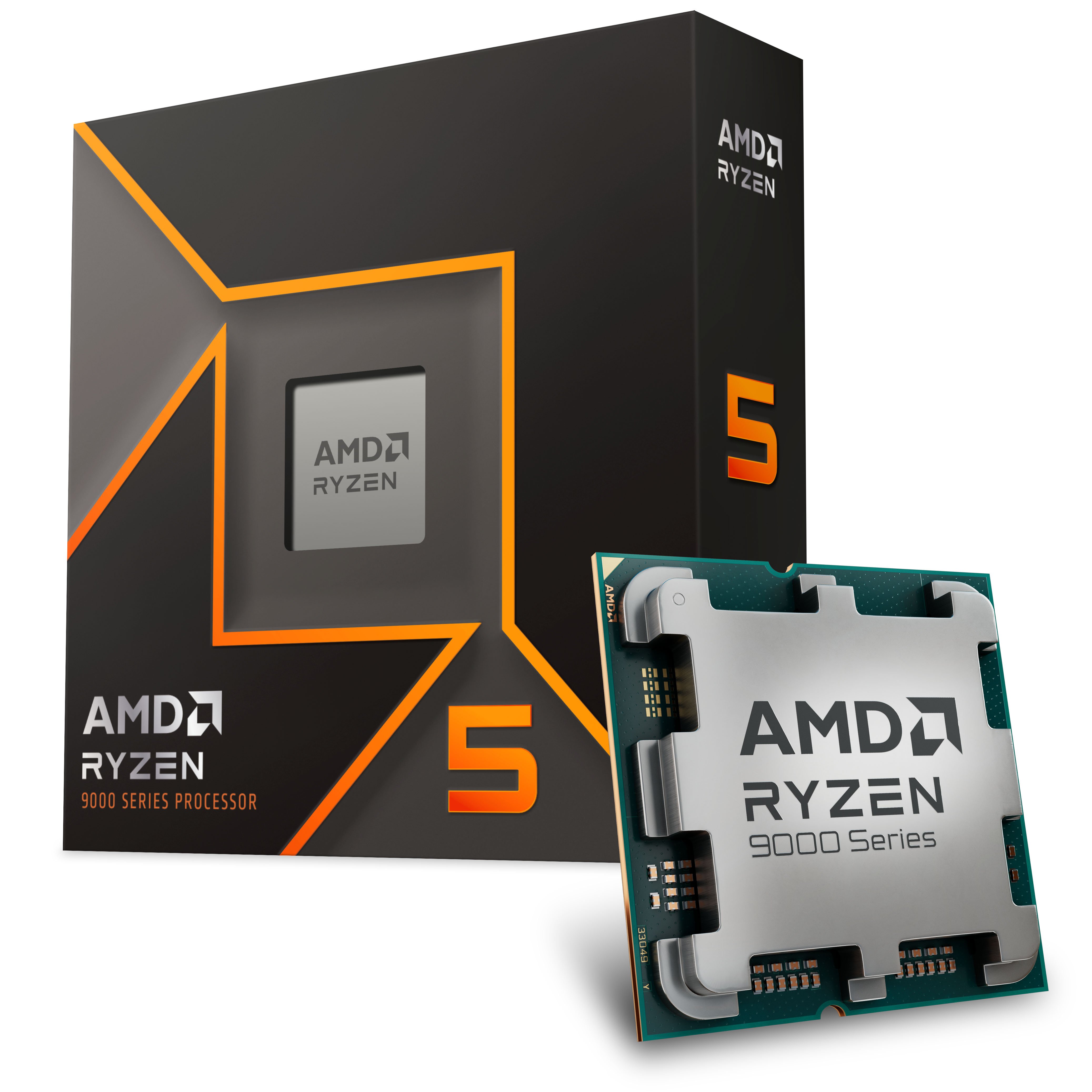 CPU AMD Ryzen 5 9600X CPU AM5 AMD Ryzen 5 9600X CPU, 6 Cores, 5.4 GHz, AM5 (Zen 5) - Boxed