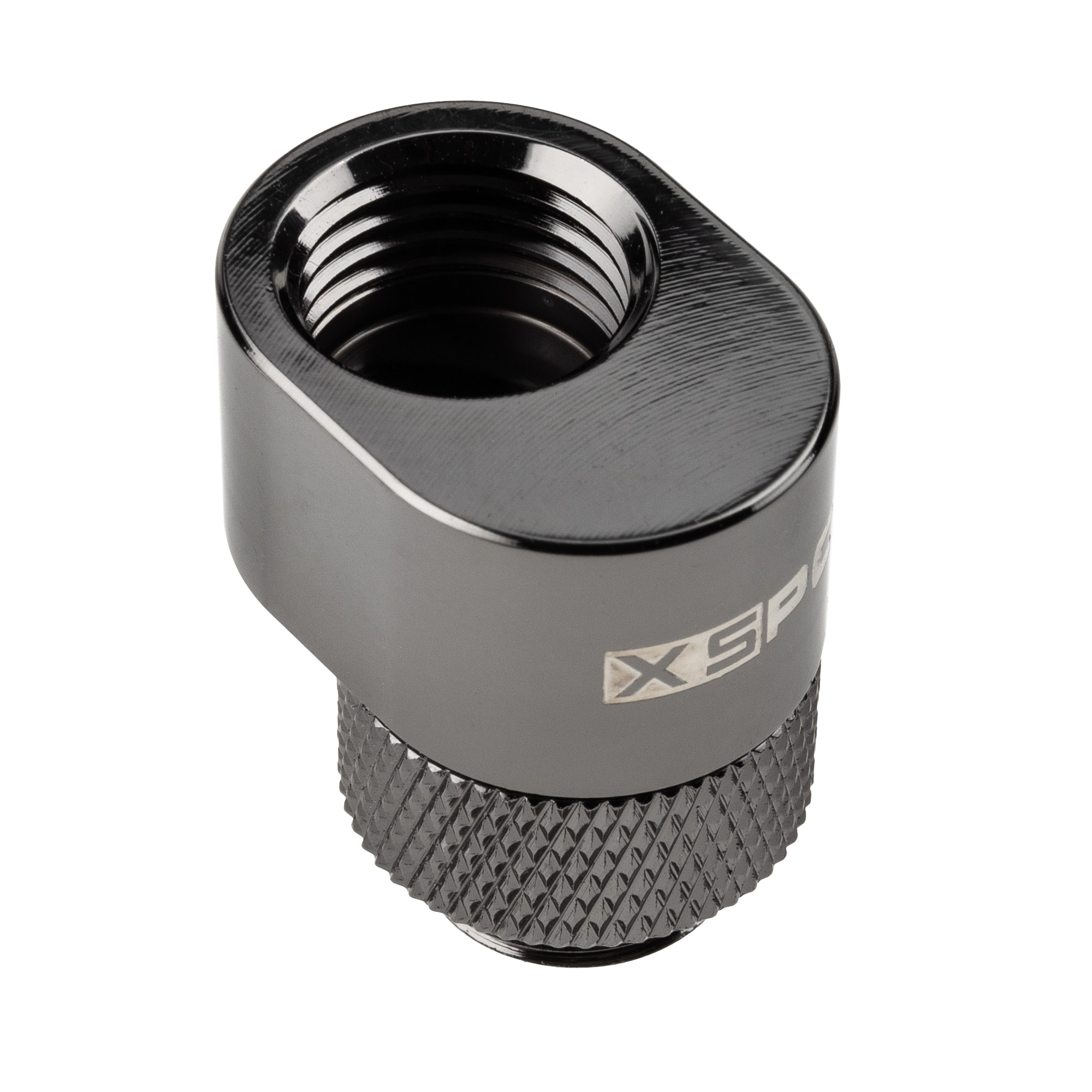 XSPC G1/4 Rotary 14mm Offset adapter - Matt Black
