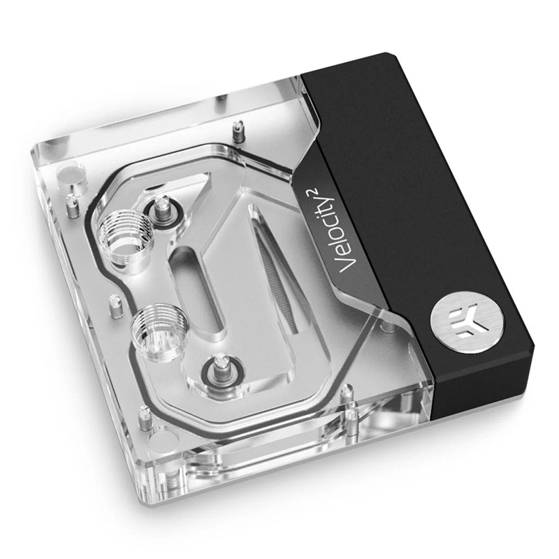 EK Water Blocks EK-Quantum Velocity² D-RGB - 1700, Nickel + Acryl