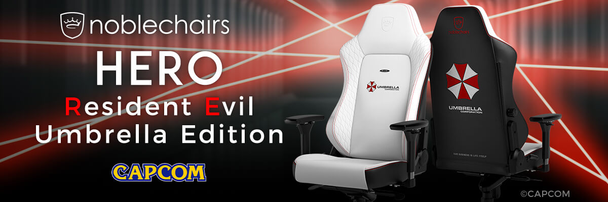 noblechairs HERO Resident Evil Umbrella Edition