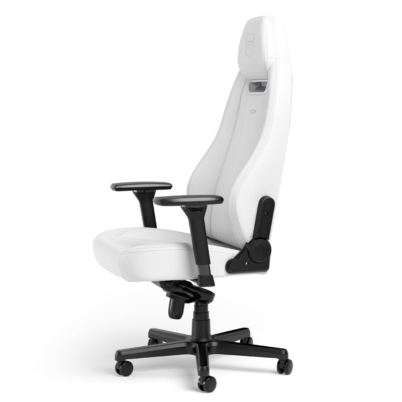 Das Bild zeigt den noblechairs LEGEND Gaming Chair - White Edition.