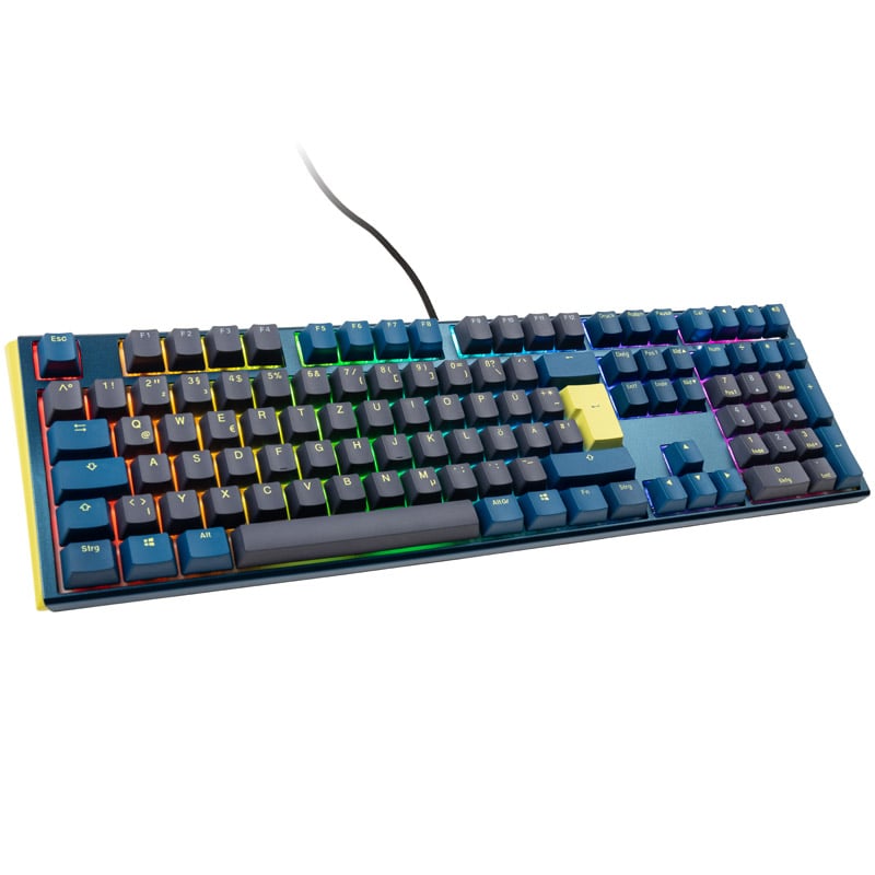 Ducky One 3 Daybreak Gaming Tastatur, RGB LED - MX-Silent-Red