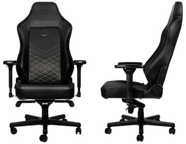 Features des noblechairs HERO Black Gaming-Stuhls
