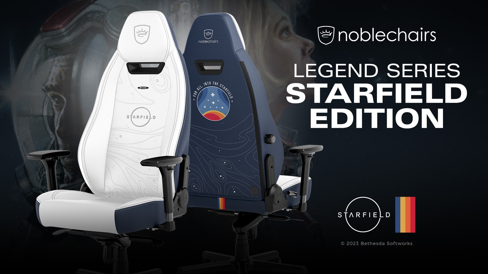 noblechairs LEGEND Starfield Edition Gaming Stuhl