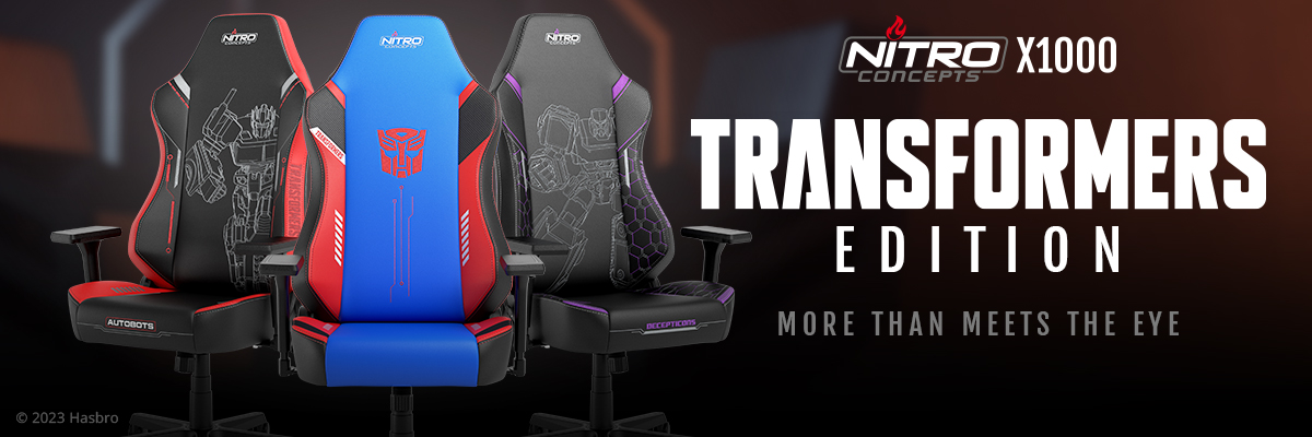 Nitro Concepts X1000 Transformers Optimus Prime Edition Nitro Concepts X1000 Gaming Stuhl - Transformers Optimus Prime Edition