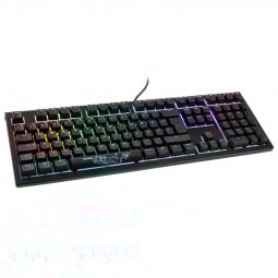 Ducky Shine 6 Gaming Tastatur, MX-Blue, RGB LED - schwarz