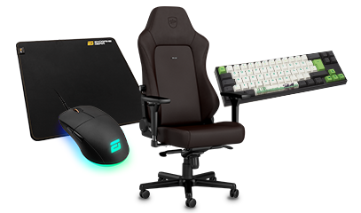 The accessories for the perfect gamer PC Gaming Peripherals