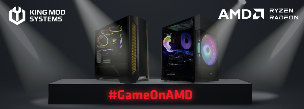 #GameOnAMD - Gaming-PCs powered by AMD und Caseking