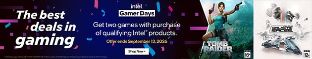Intel Gamer Days Bundle - Two games with qualifying Intel products