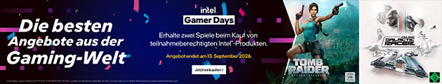 Intel Gamer Days Bundle - Zwei Spiele zu qualifizierten Intel Produkten